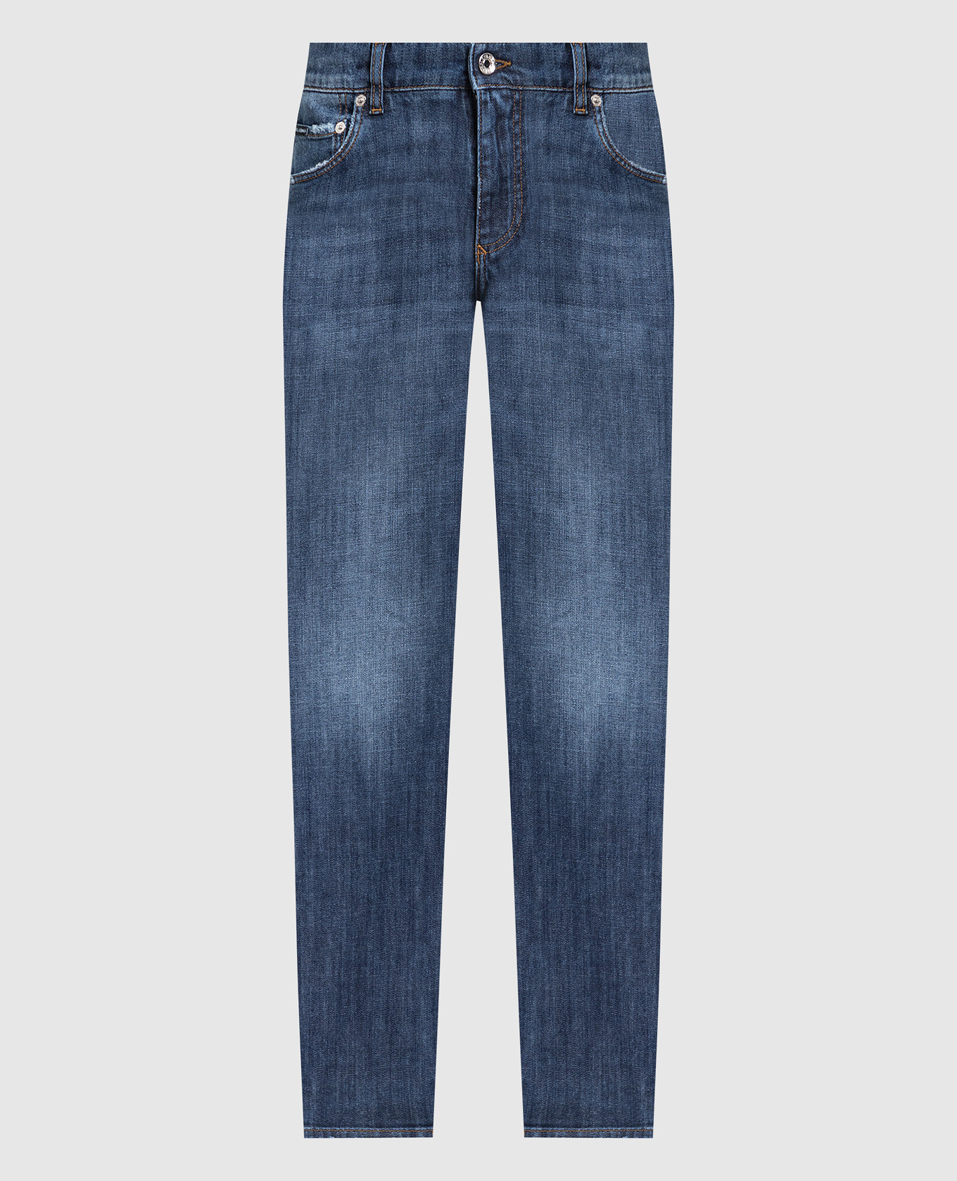 

Blue slim jeans with a distressed effect Dolce&Gabbana