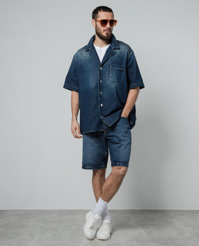 Valentino Blue denim shirt 4V3DB02K9W7