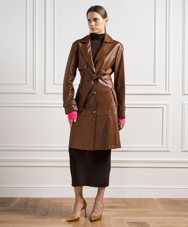 Twinset Gabardina marrón 232AP2450 comprar en línea en Symbol