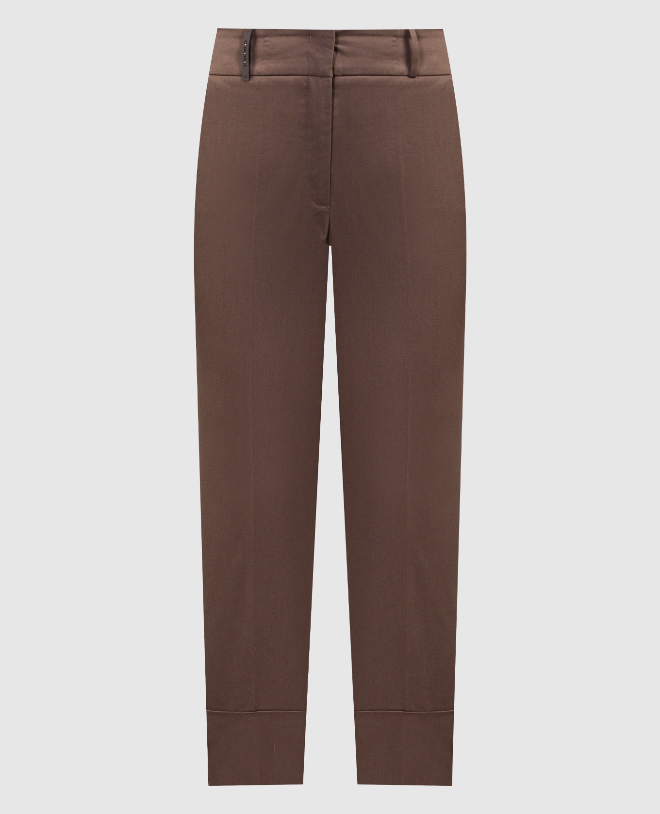 Brown short pants peserico