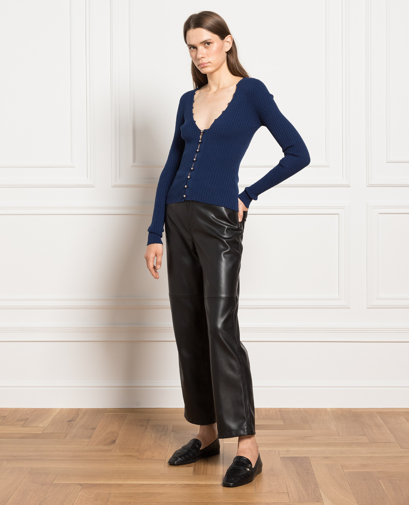 Blue cardigan Dondup 2