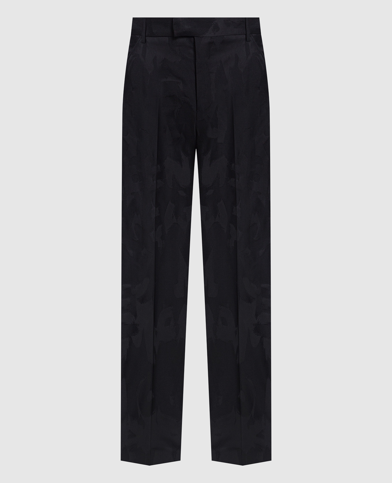 

Black pants with a graffiti pattern Alexander McQueen