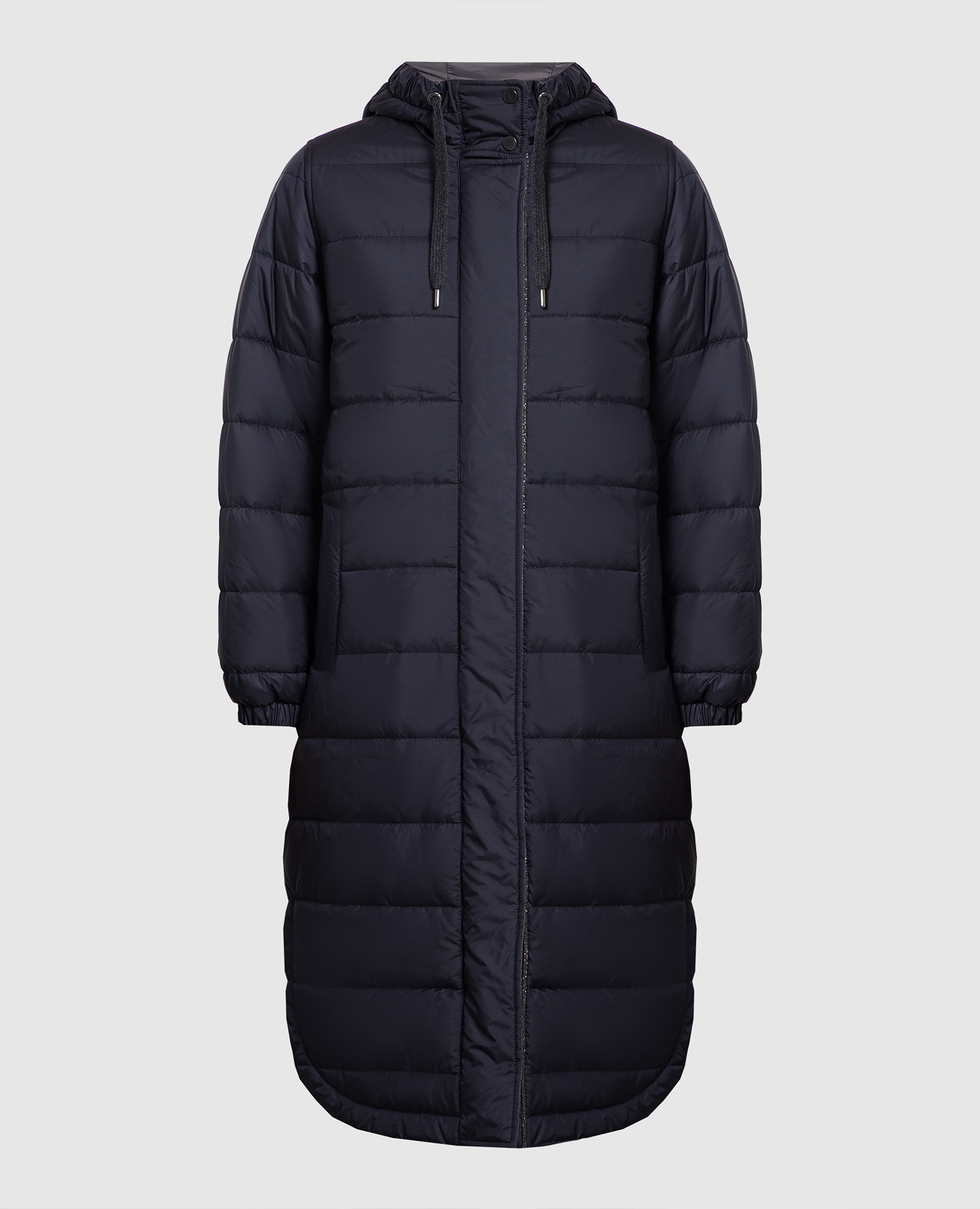 

Blue quilted jacket with monil chain Brunello Cucinelli