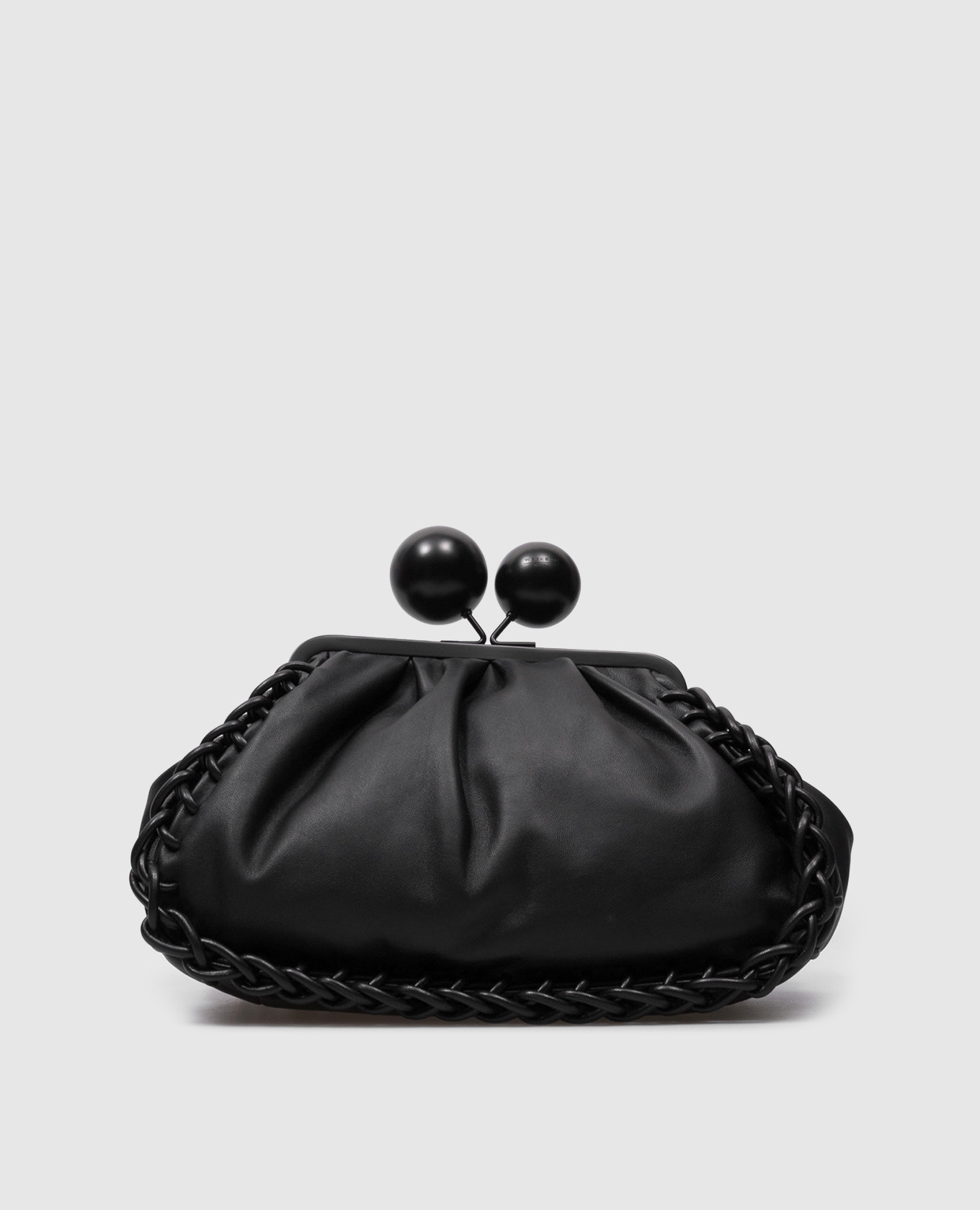 Max Mara Weekend - PASTICCINO bolso de cuero negro LECITO comprar