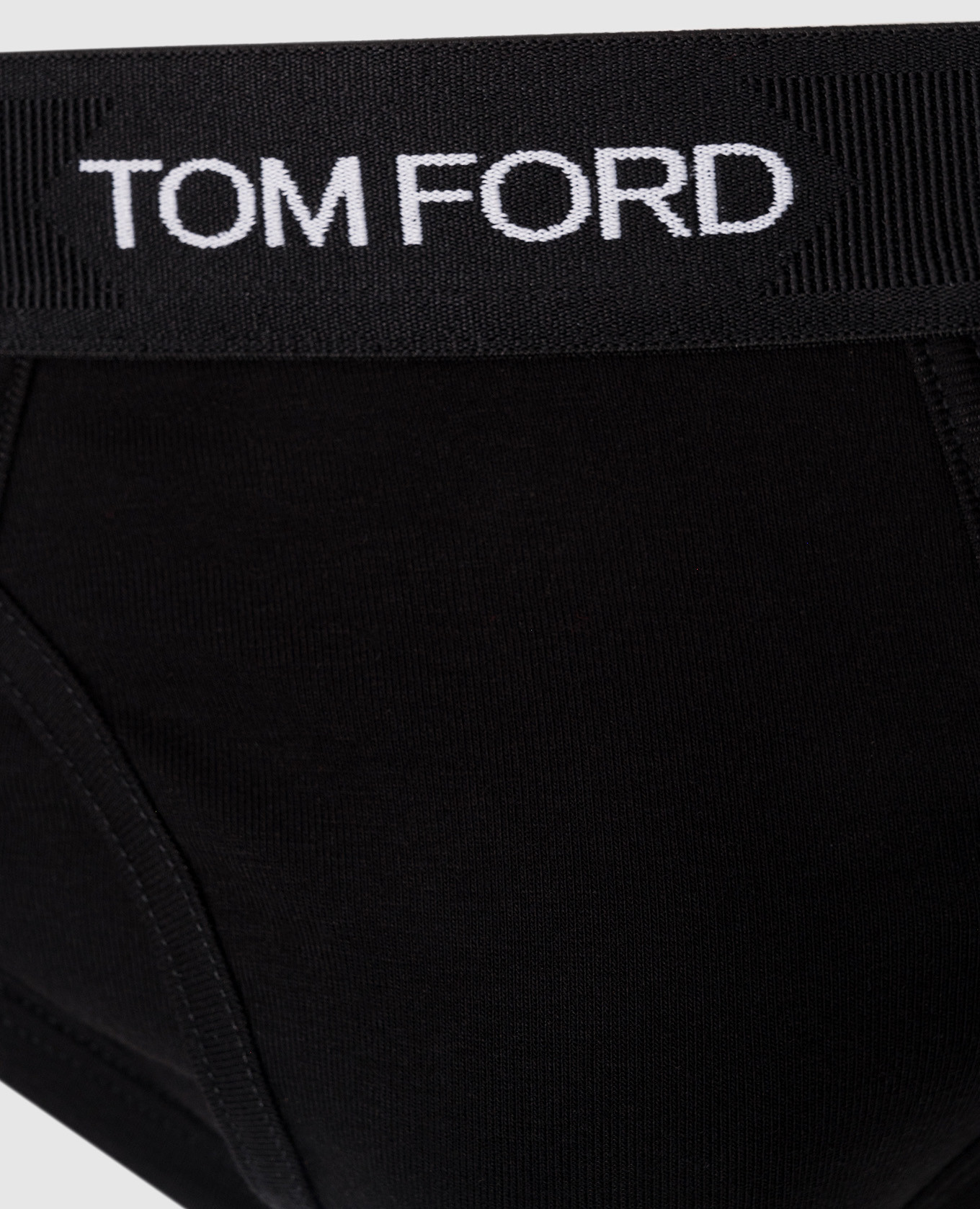 Black briefs with logo Tom Ford 3