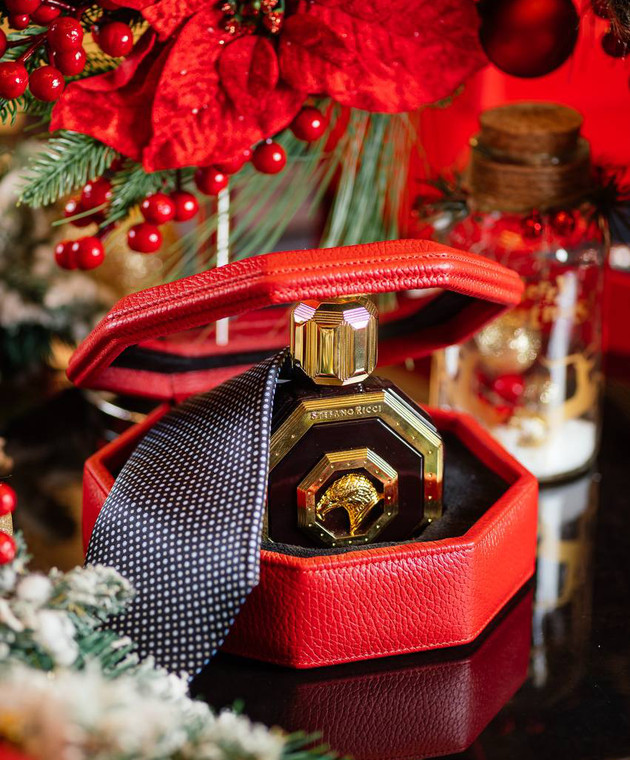 Stefano Ricci - Gift set: Royal Eagle Red eau de parfum 100 ml and silk tie  PM100RERFCH23030 - buy with European delivery at Symbol