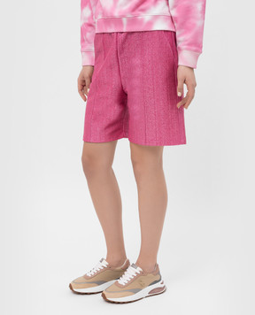 Valentino Bermuda shorts with lurex XB3MD04C71N