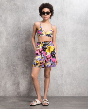 Palm Angels Miami Mix swimsuit bodice PWFH001S23FAB002