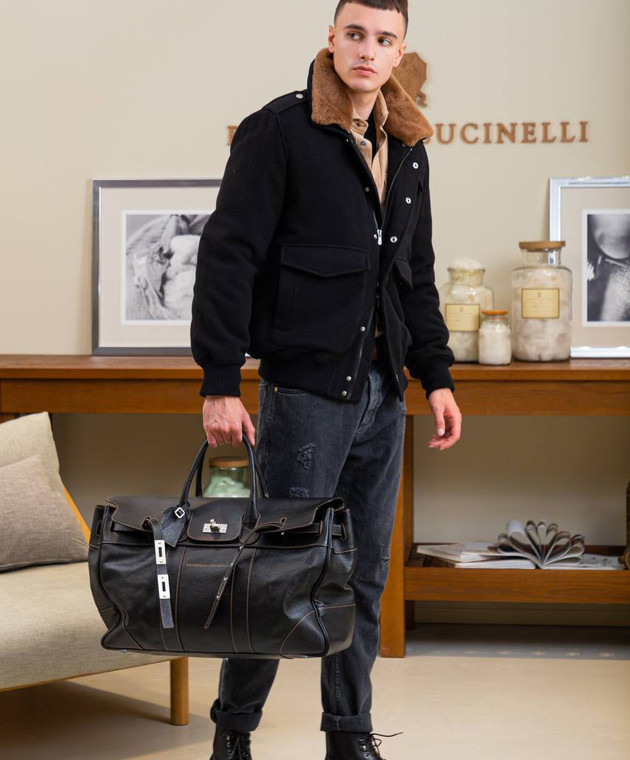 Brunello Cucinelli - Black cashmere jacket MT4976479 - shop