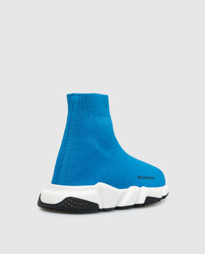 Balenciaga Children's blue Speed sneakers with logo 597425W2DB2