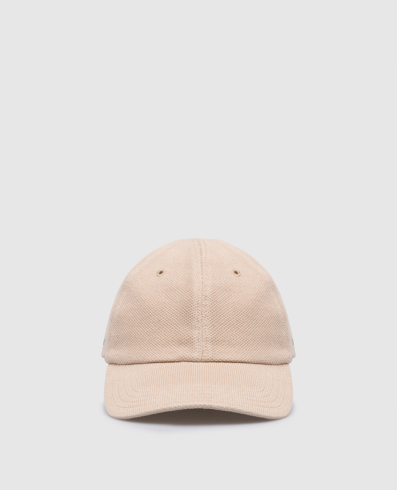 Kiton - Beige cap with logo embroidery UCAPP14XB6005 - shop