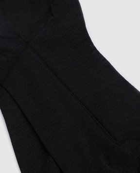 RiminiVeste Black wool socks WN8011EMINENCE