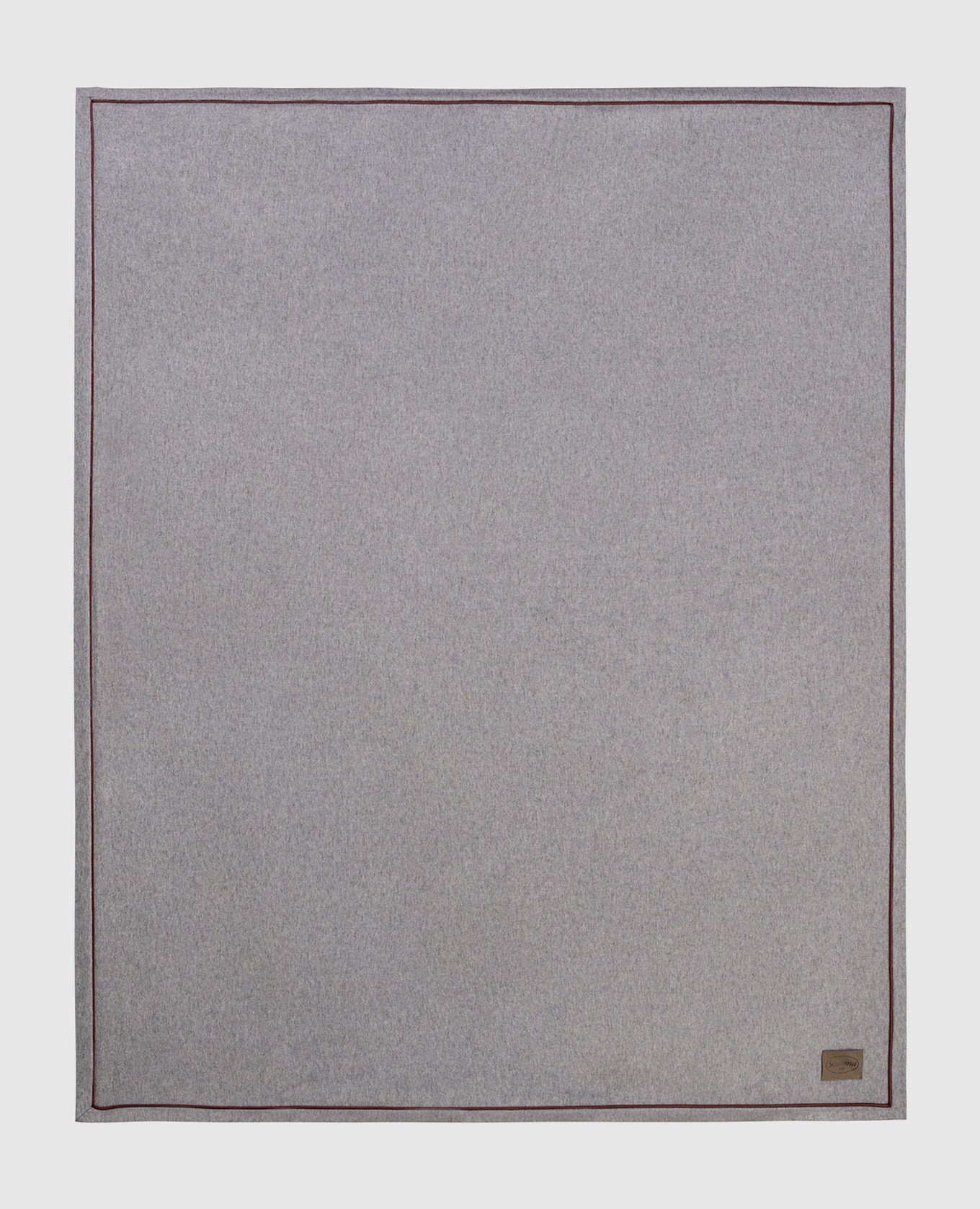 

Gray Portofino cashmere plaid Somma, Grey
