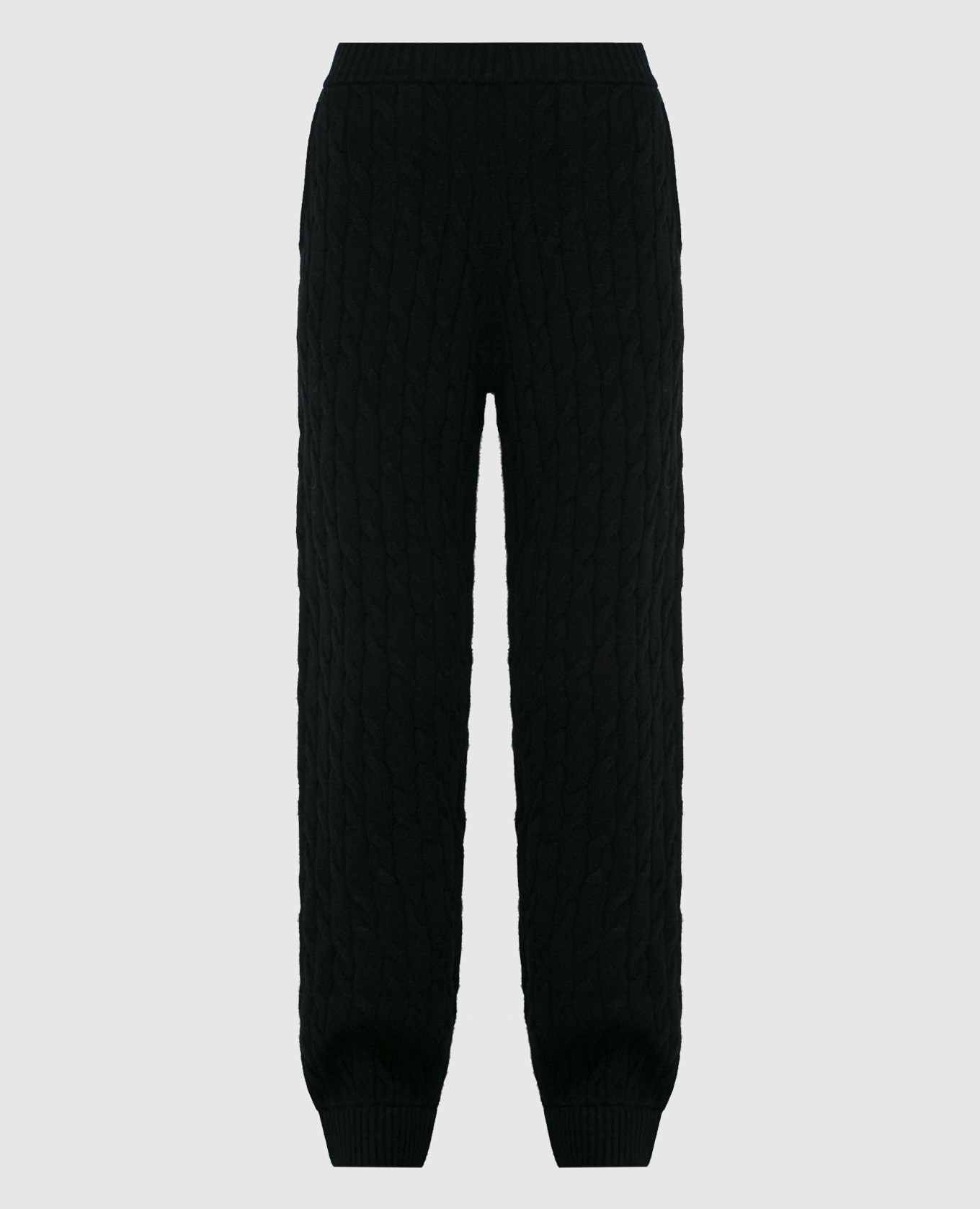 

Black joggers made of wool in a textured pattern Ballantyne, Черный