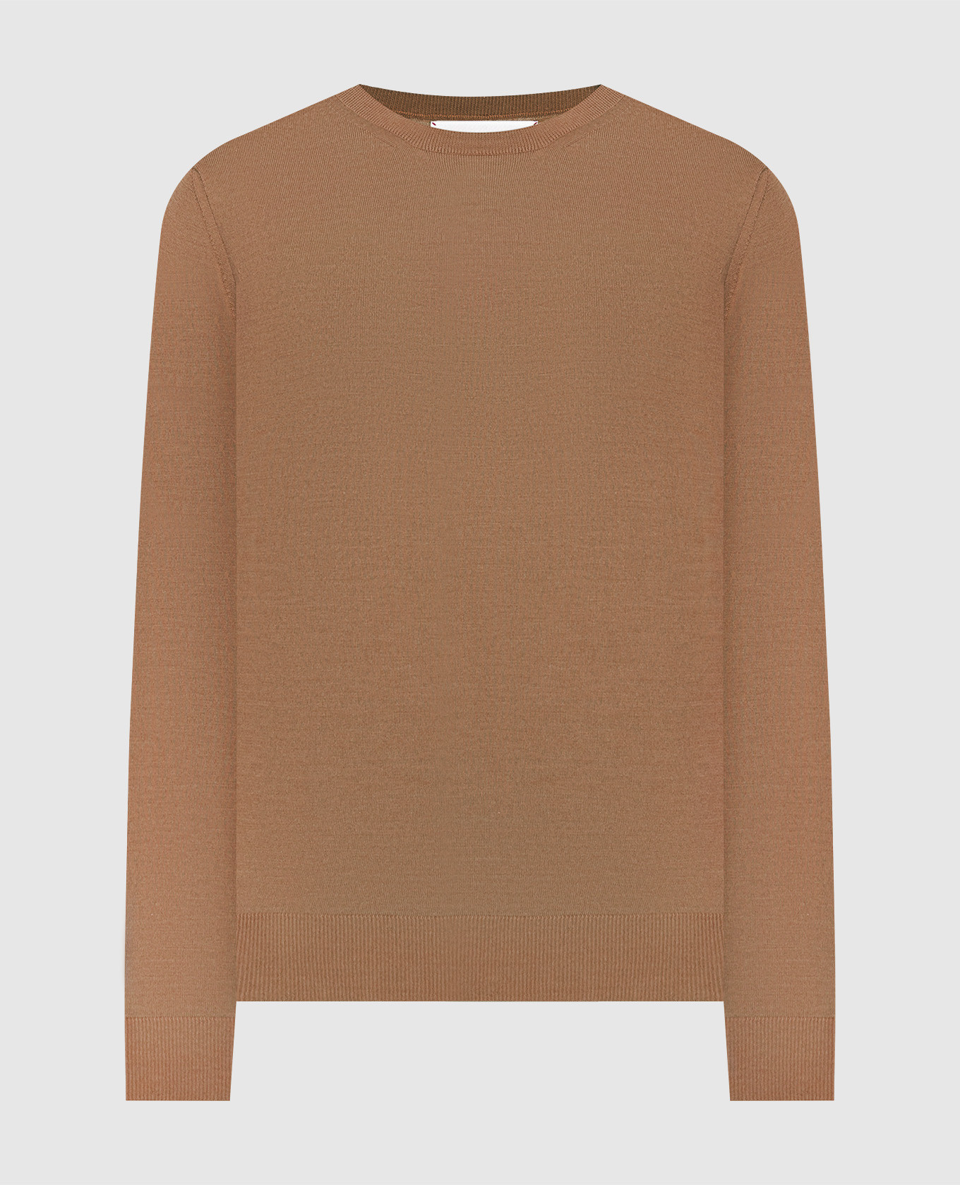 

Brown wool, silk and cashmere jumper Babe Pay Pls