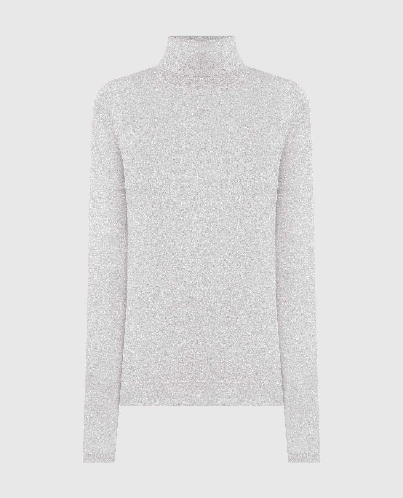 

Gray golf with lurex Brunello Cucinelli, Grey
