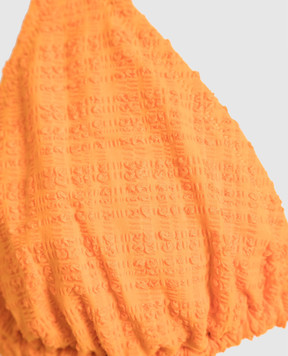 Vilebrequin Orange bodice from Flou swimwear OULH3G79