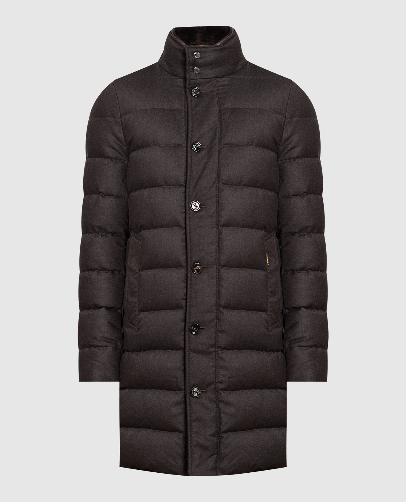 

Brown Alfieri down jacket MooRER, Коричневый