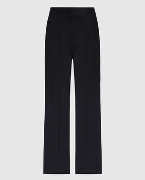 Jil Sander Black wool flared pants J02KA0142J40021