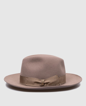 Borsalino Amedeo brown hat 110757