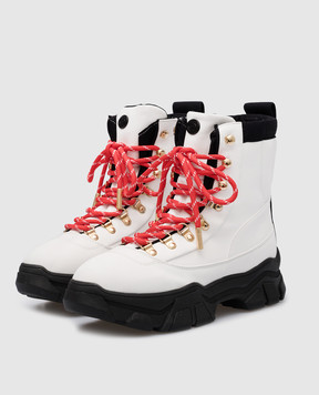 Goldbergh White logo Hike boots GBF6012224
