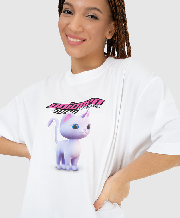 Tシャツ・カットソー Vetements UE64TR755BB FLYING UNICORN TONAL T-shirt Vetements UE64TR755BB FLYING UNICORN TONAL T-shirt