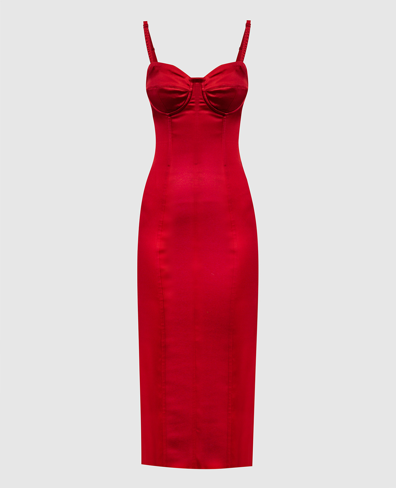 

Burgundy bustier dress Dolce&Gabbana