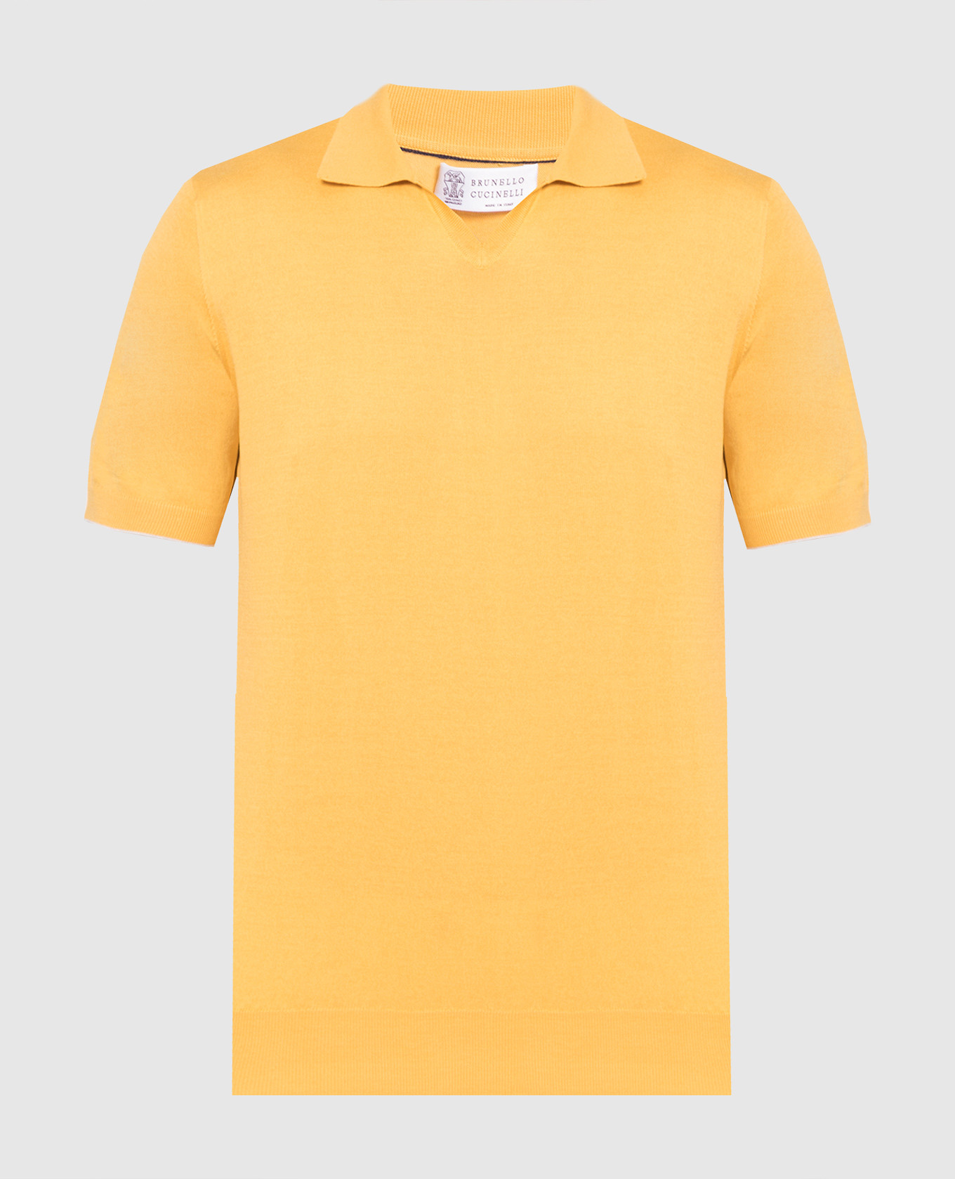 

Yellow polo shirt Brunello Cucinelli