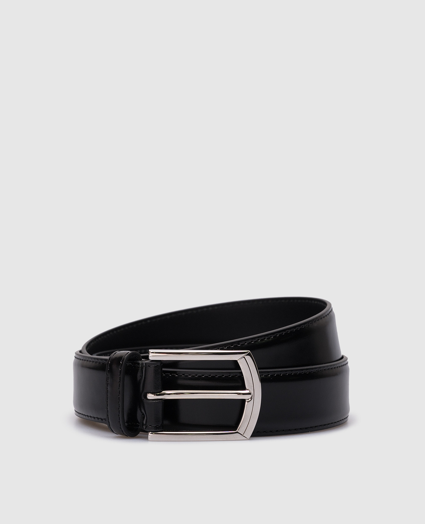 

Black leather strap Brunello Cucinelli