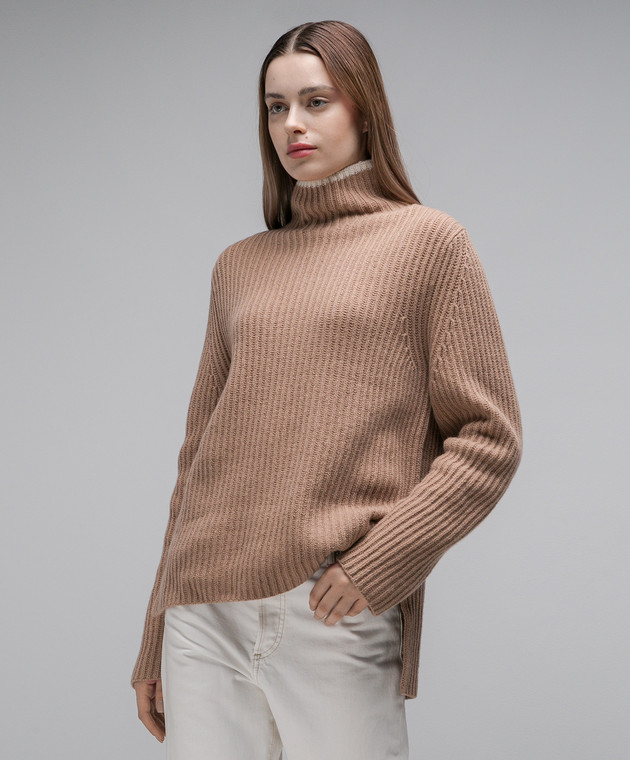 Theory - Brown wool and cashmere sweater N0811708 - buy with