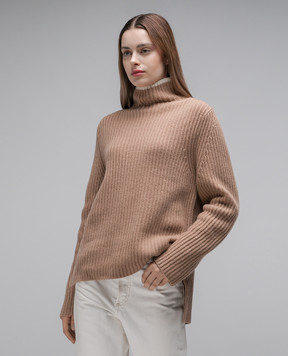 Theory Brown wool and cashmere sweater N0811708