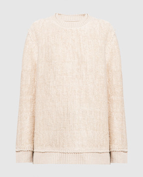 Maison Margiela Beige sweater S51HL0001S18198