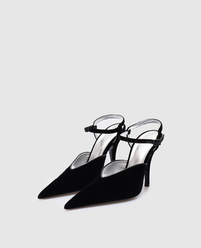 Philosophy di Lorenzo Serafini Black slingbacks A32015780