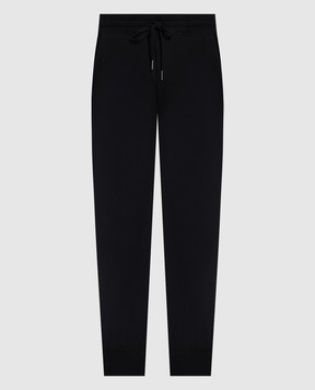Tom Ford Black cashmere and silk joggers KAL002YMK015F23