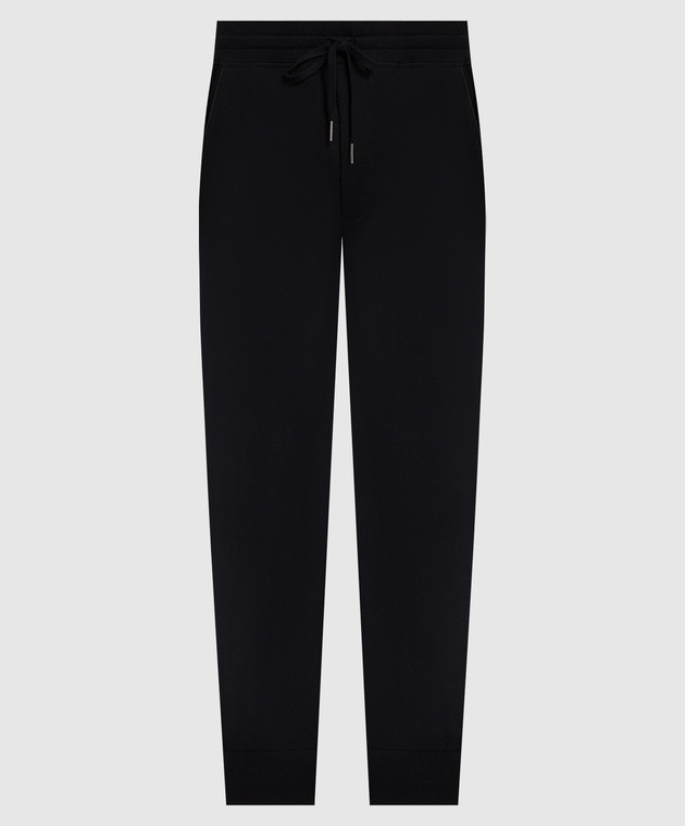 Tom Ford - Black cashmere and silk joggers KAL002YMK015F23