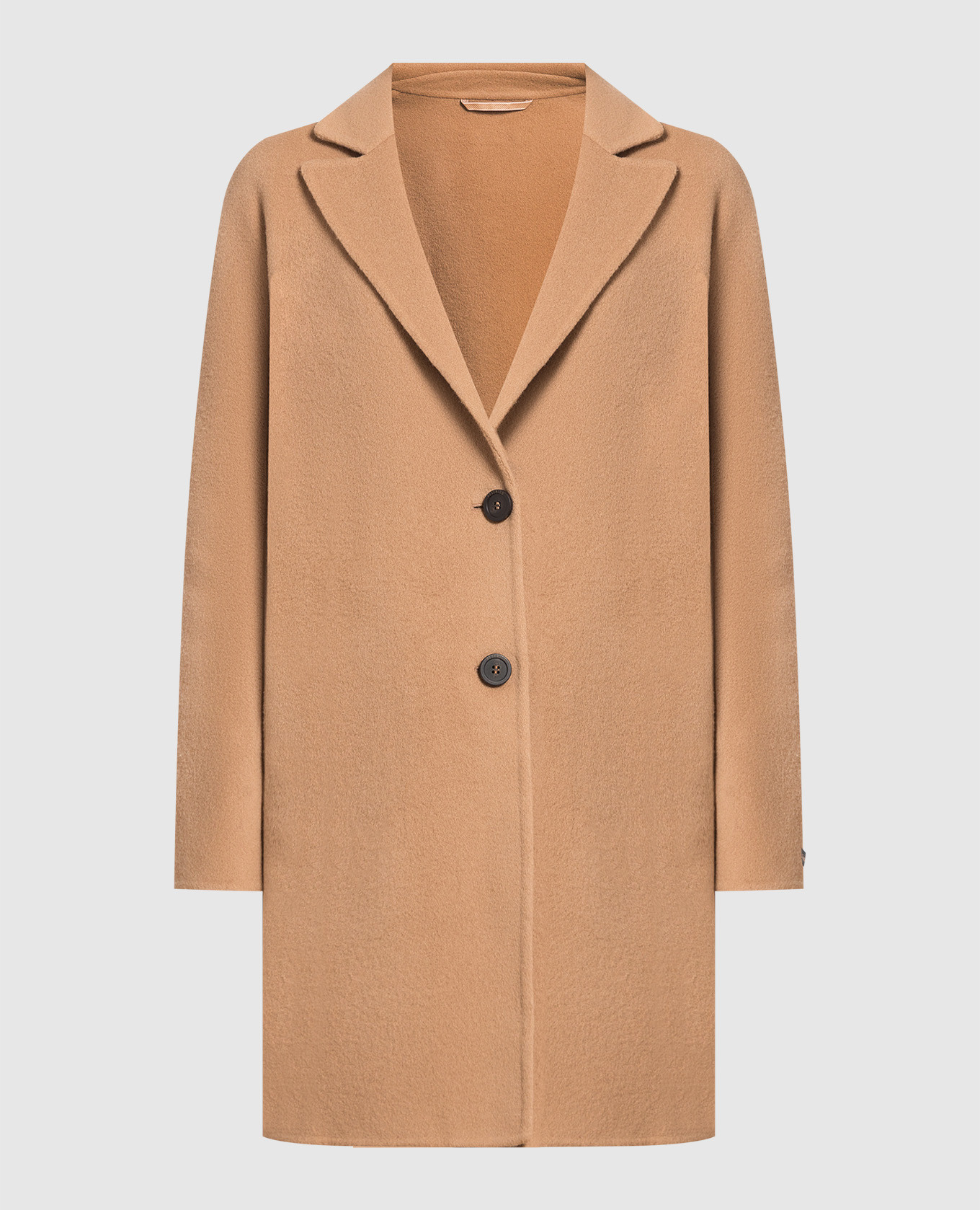 

Light brown wool and cashmere coat Peserico