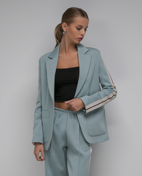 Palm Angels Blue jacket PWEN013F23FAB001