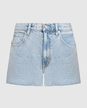 SLVRLAKE Farrah Short Blue Denim Shorts SS21FARS707STMWN