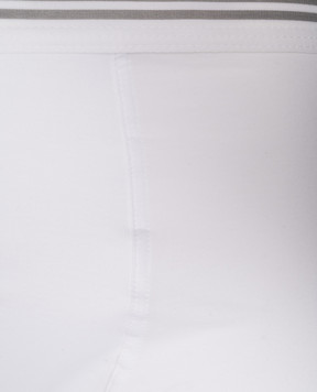 Zimmerli Pure Comfort white boxer briefs with logo 1721464
