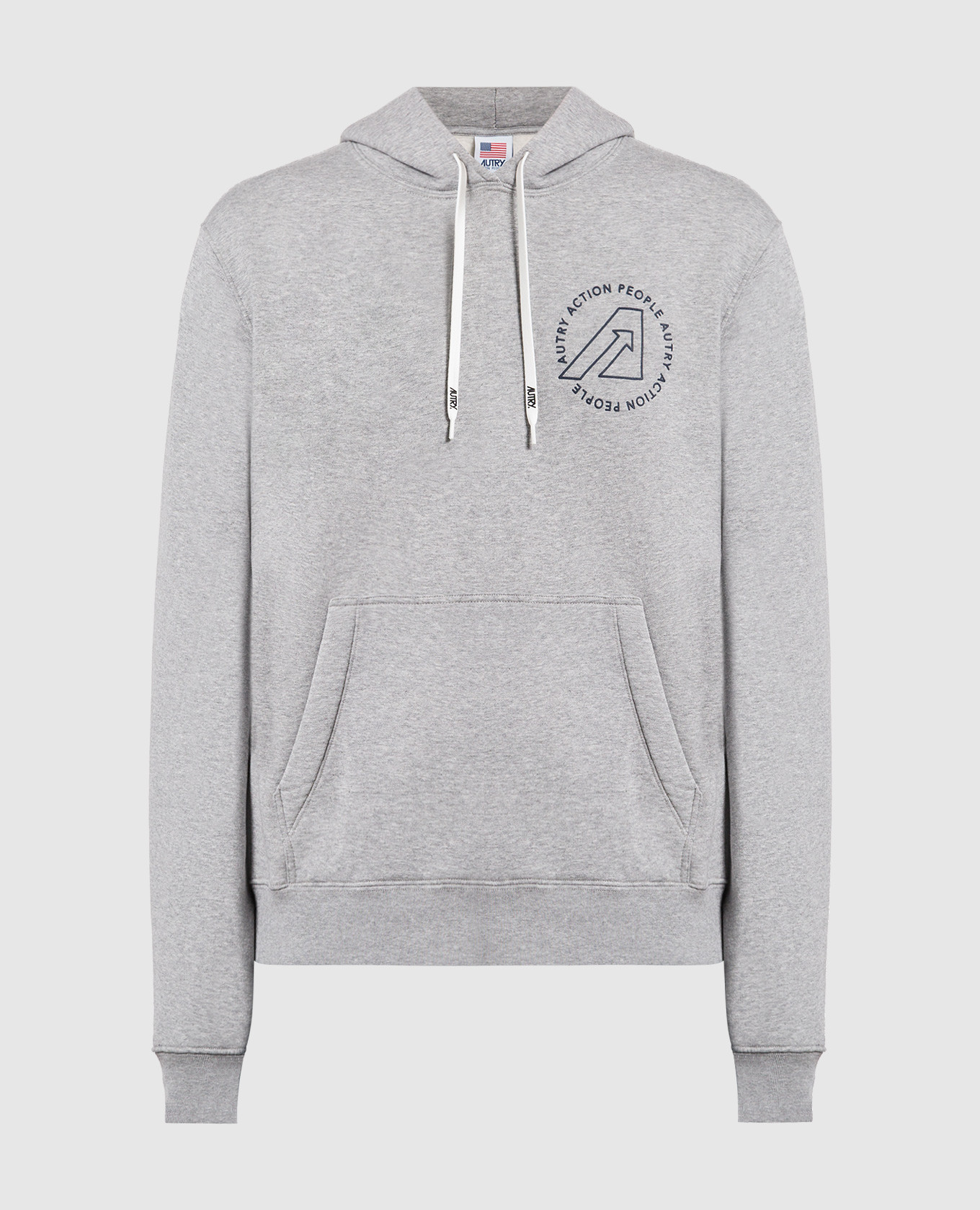 

Gray hoodie with logo AUTRY, Grey