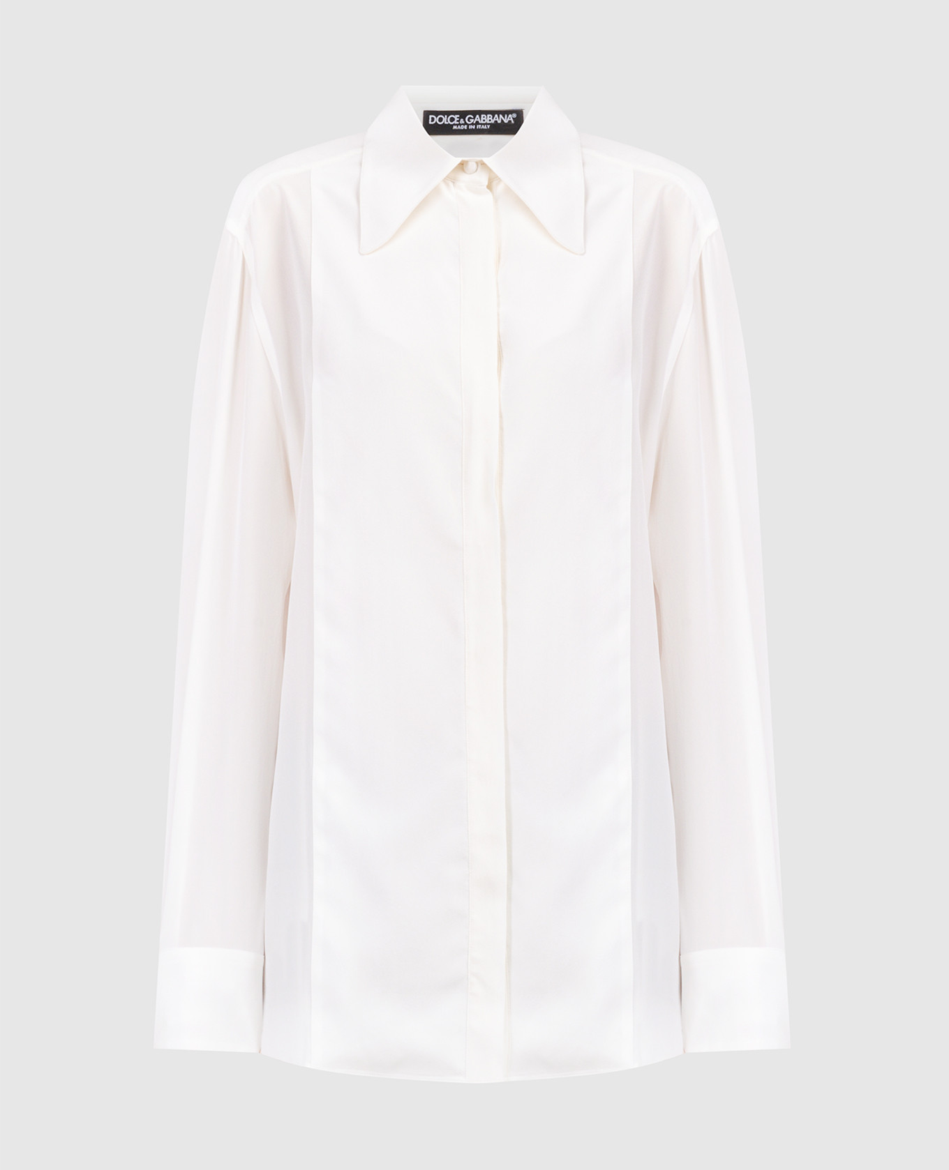 

White silk blouse Dolce&Gabbana