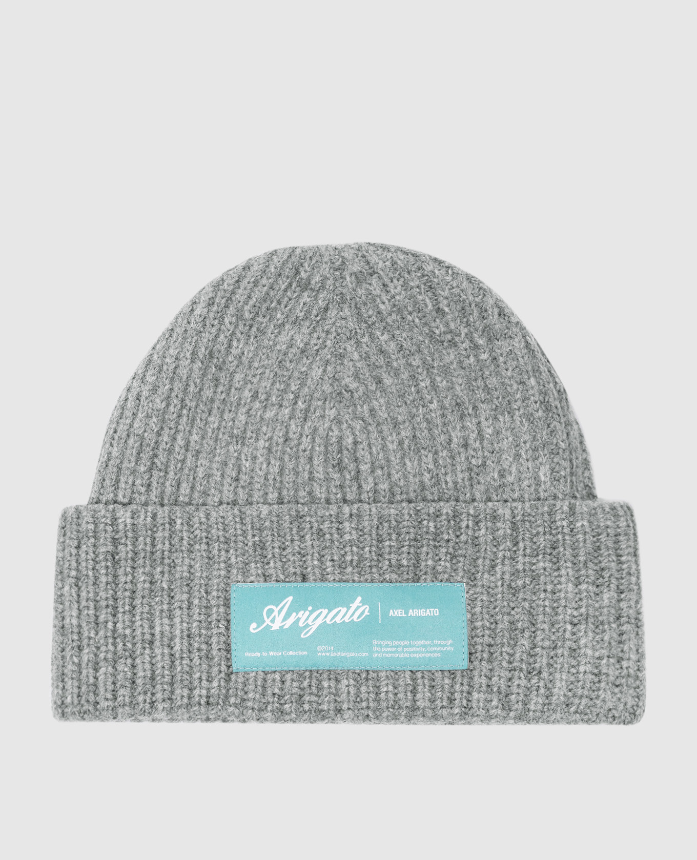 

Principal gray cap with logo patch Axel Arigato, Серый