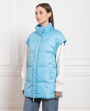Be Florence Blue quilted vest PE234