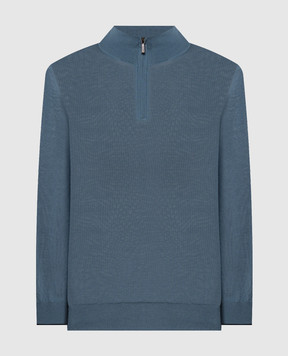 MooRER TERNIMLL blue wool jumper TERNIMLL