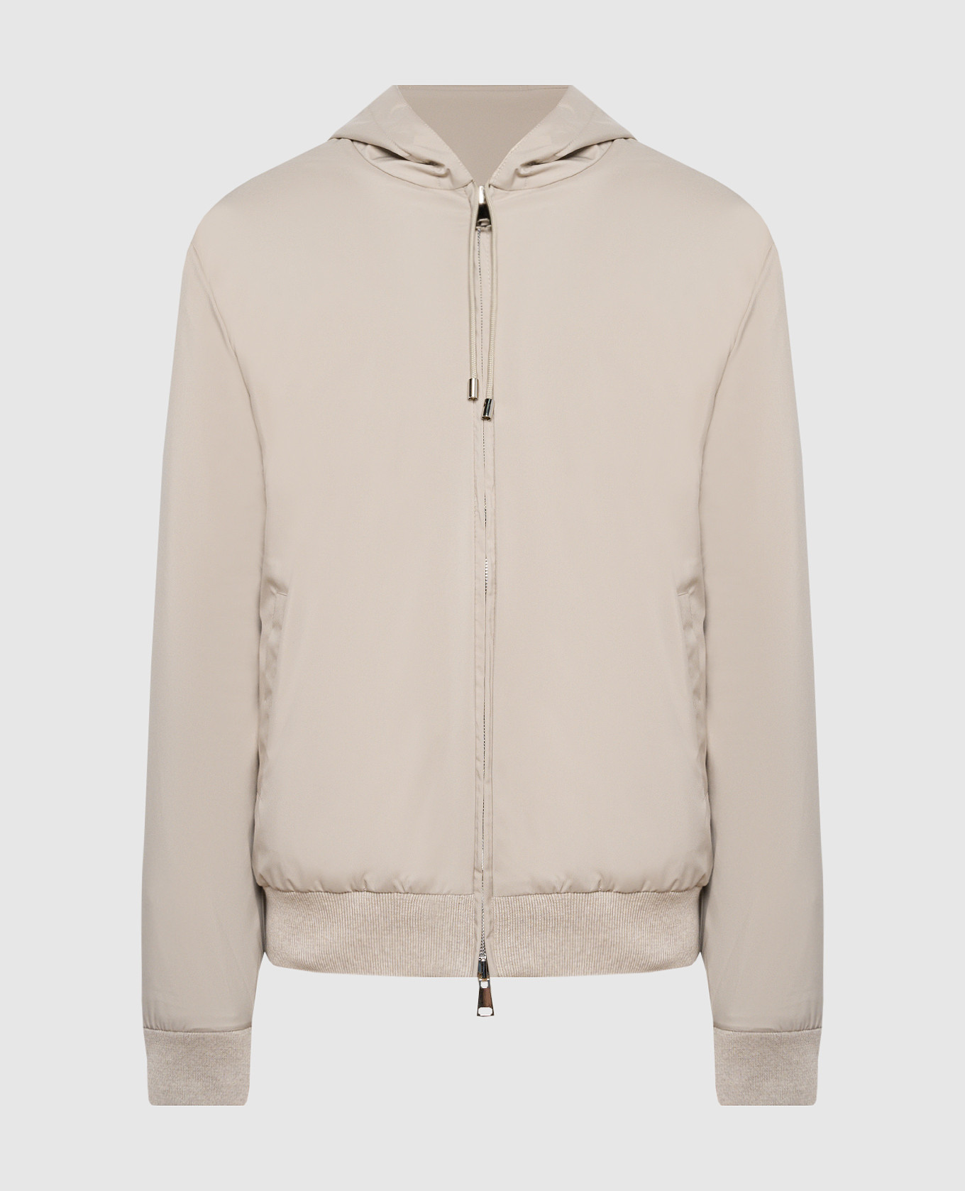 Beige double-sided jacket Cashmere&Whiskey