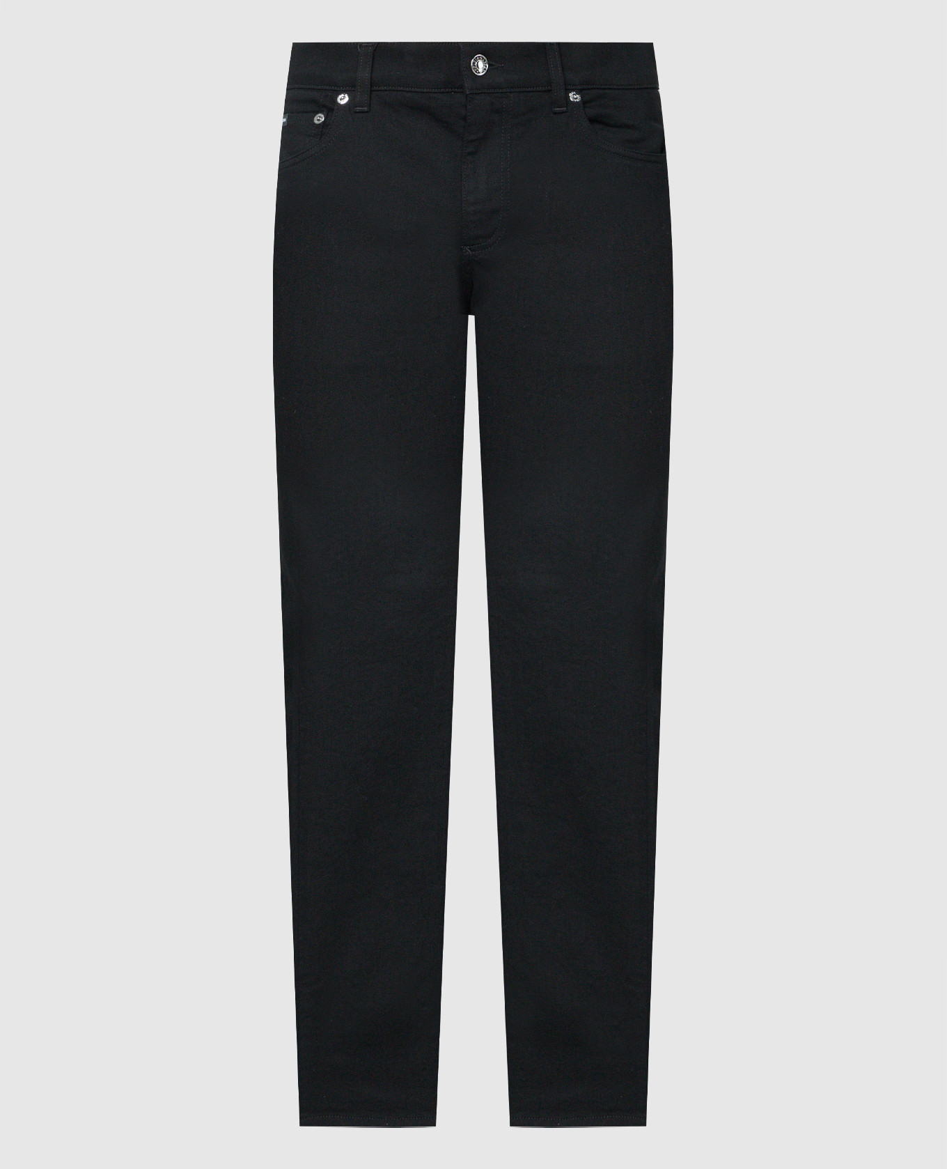 

Black jeans with logo patch Dolce&Gabbana