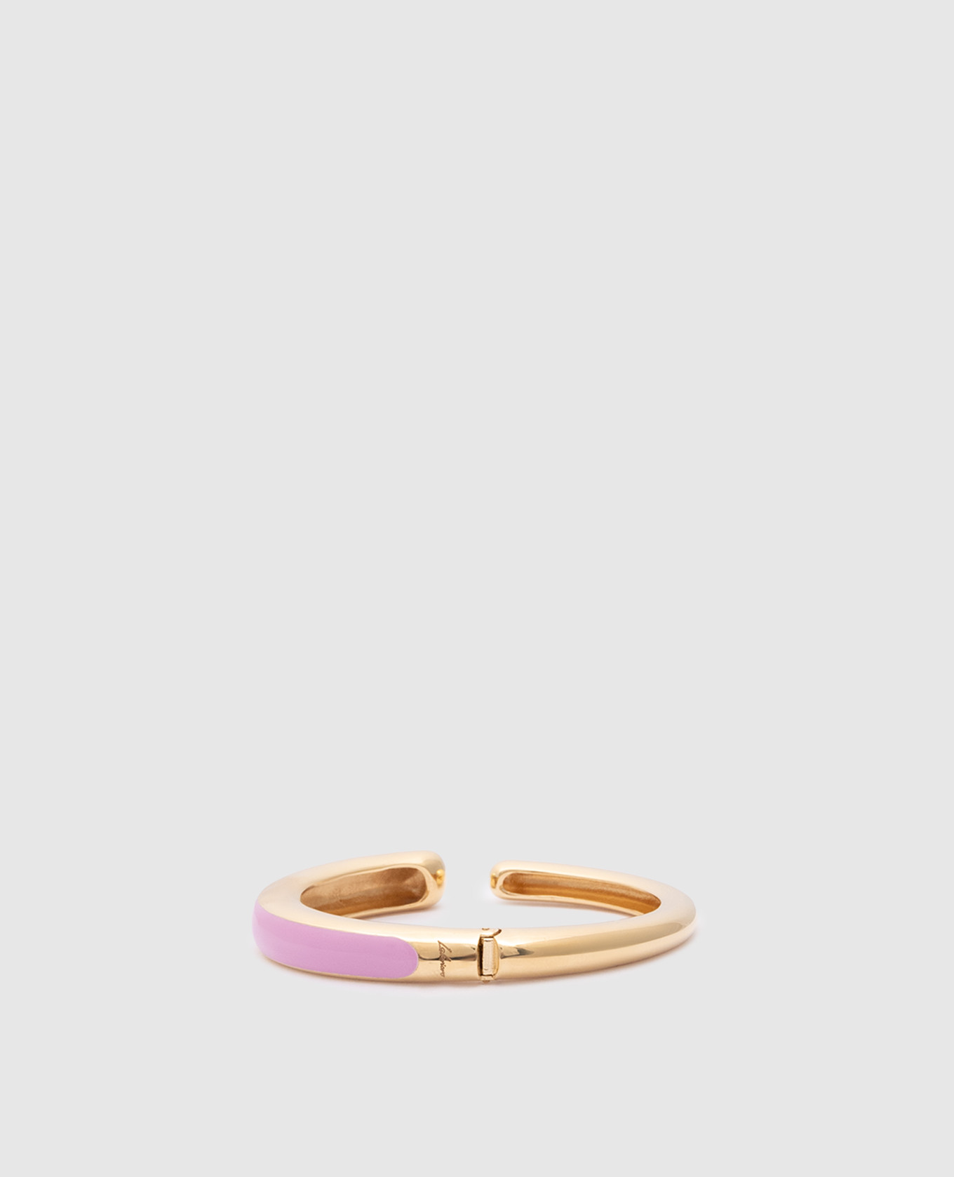 

Pop silver bracelet with pink enamel Labrioro