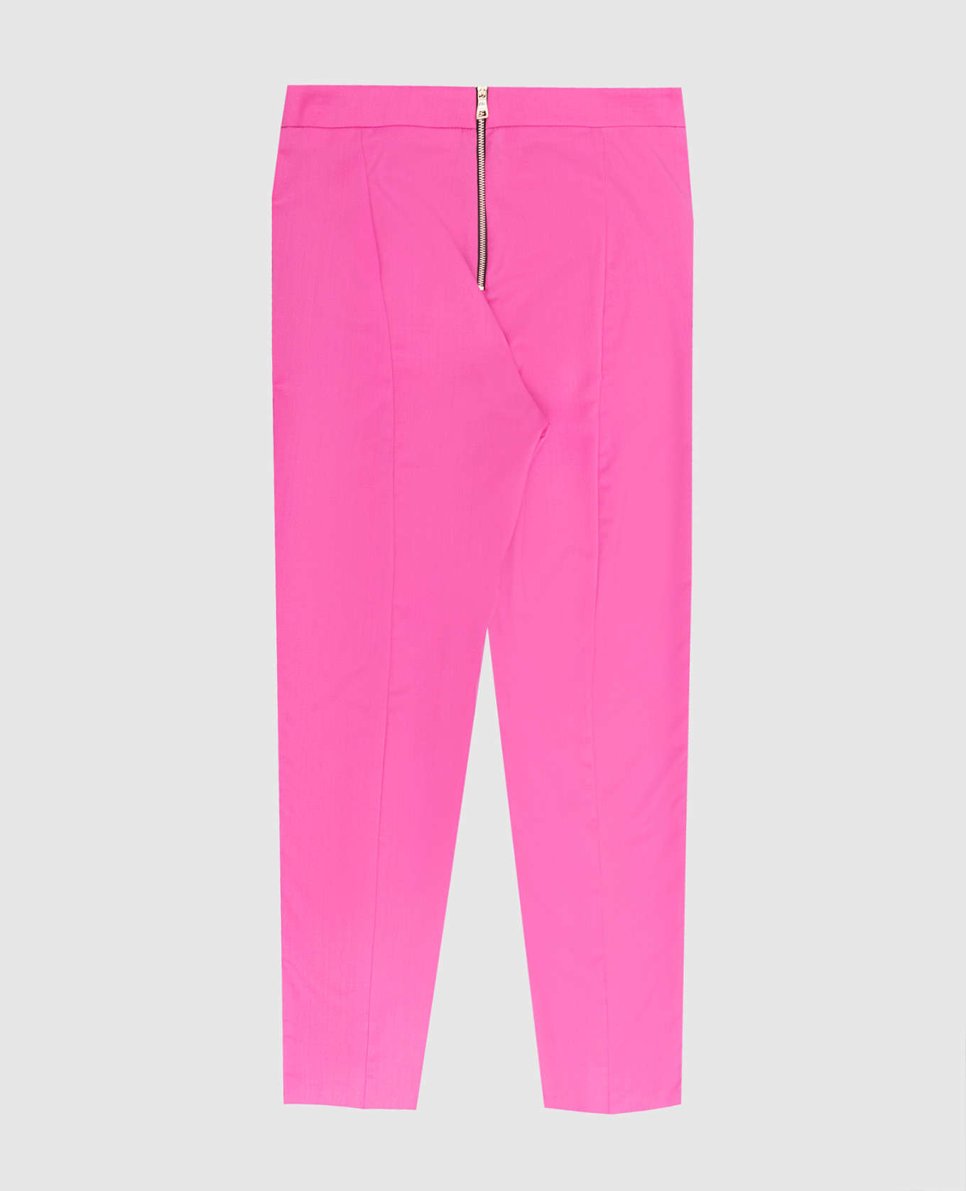 Children's raspberry wool trousers Balmain 2