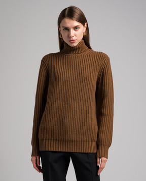 Michael Kors Brown cashmere sweater DK027Y0015220