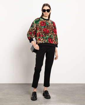 Dolce&Gabbana Sweatshirt in print F9962TFSGPE